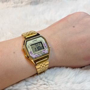 NWOT Casio Digital Watch Flowers